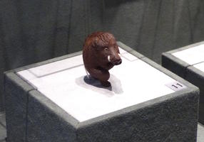 boar netsuke