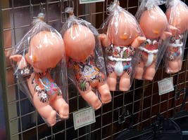 baby dolls with tattoos