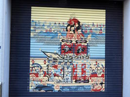 painted steel shutters