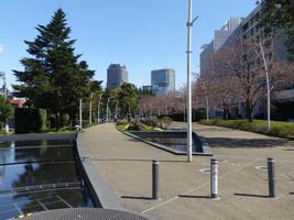 curved walkway near 21 21 design