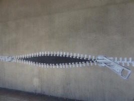 underpass zipper artwork