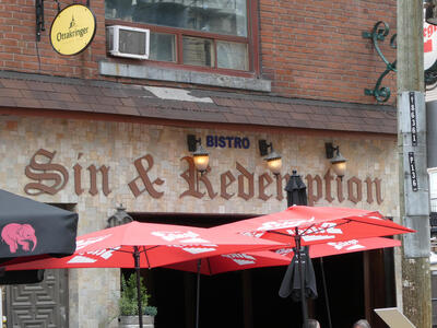 sin redemption bistro
