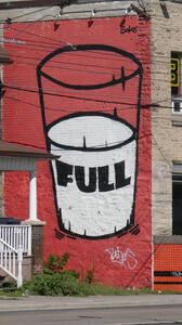 glass half full