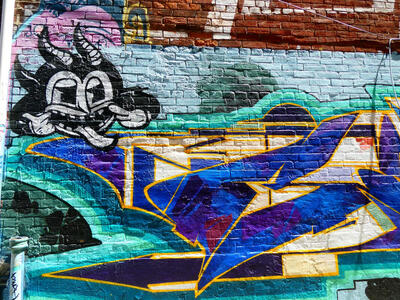 demon sticking tongue out