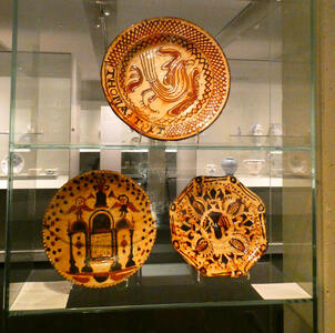 slip decorated earthenware