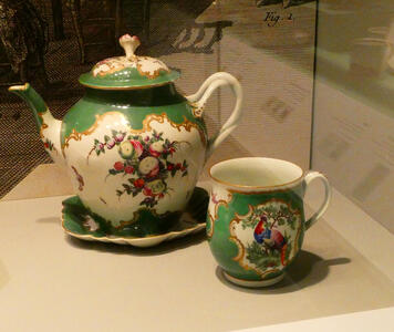 original teapot forged mug