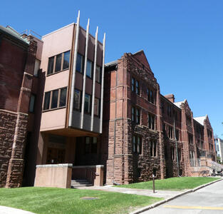 new annex to old building