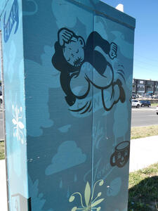 utility box back