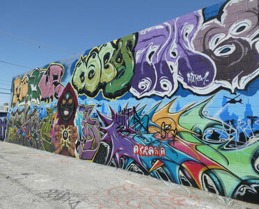 painted wall mural