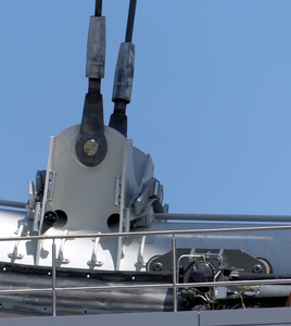 Close-up of high roller connectors