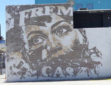 Face with “Fremont Cas...” text; art has a weathered appearance.